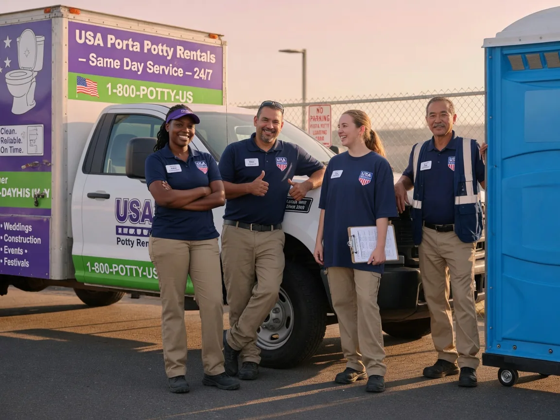 Porta Potty Rental company in Harpersville, AL